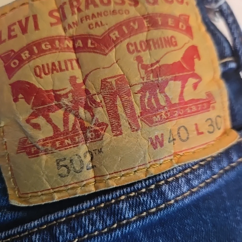 Levi's Men's Blue Jeans With Stretch Size‎ 40x30